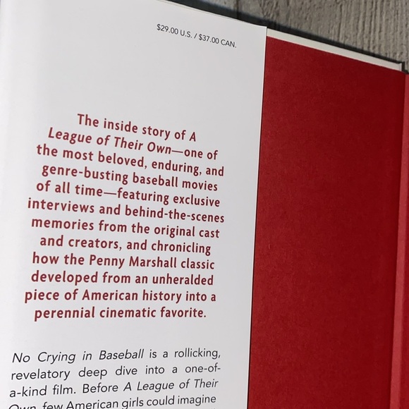 No Crying in Baseball hardback book - Picture 2 of 12